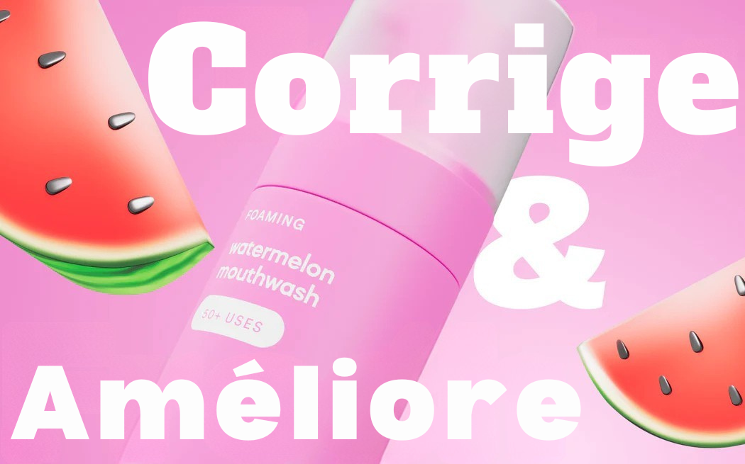 Mousse blanchissante fruitée