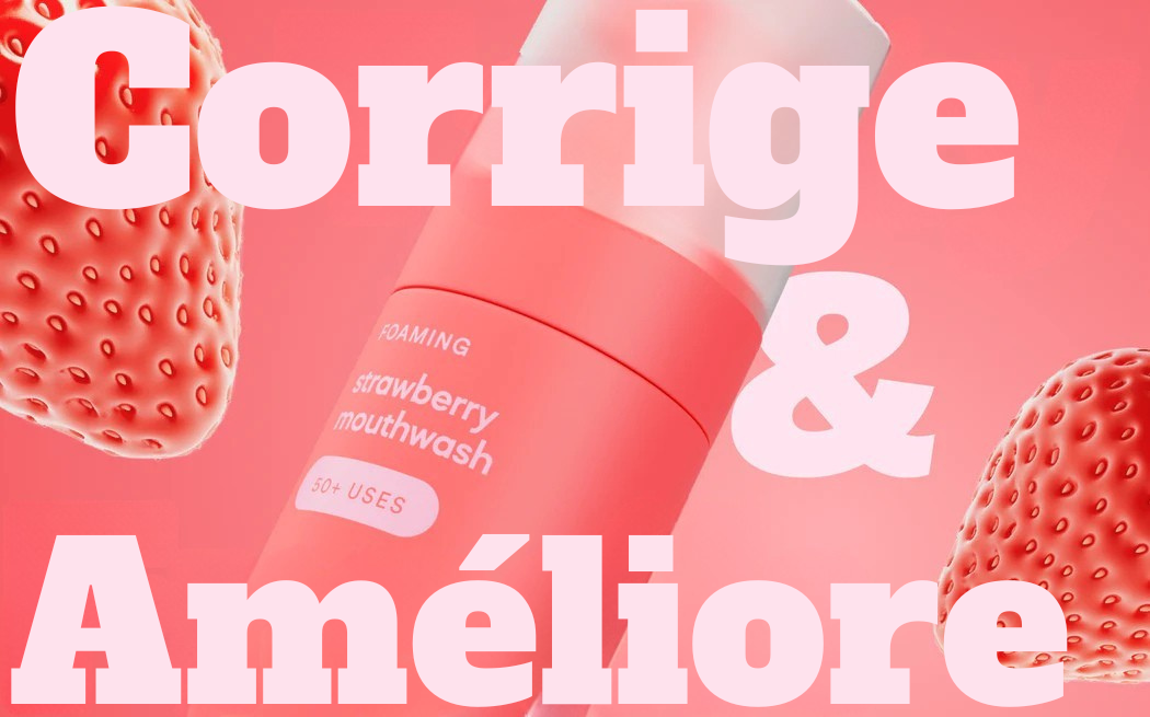 Mousse blanchissante fruitée